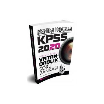 KPSS Vatandaşlık Tamamı Çözümlü Soru Bankası Benim Hocam Yayınları