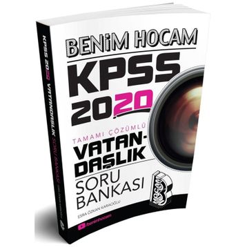 KPSS Vatandaşlık Tamamı Çözümlü Soru Bankası Benim Hocam Yayınları