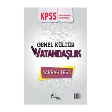 KPSS Vatandaşlık Yaprak Test - Doktrin Yayınları