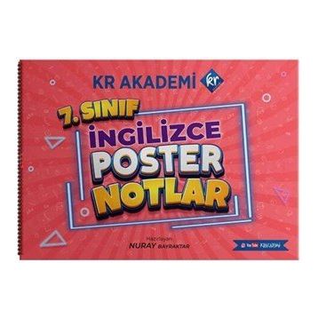 KR Akademi 7. Sınıf İngilizce Poster Notlar