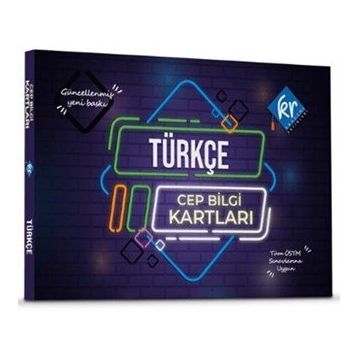 KR Akademi Türkçe Cep Bilgi Kartları