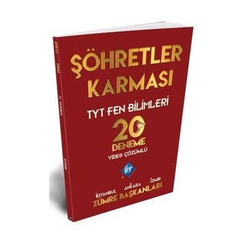 KR Akademi TYT Şöhretler Karması Fen Bilimleri 20 Deneme