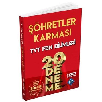 KR Akademi TYT Şöhretler Karması Fen Bilimleri 20 Deneme