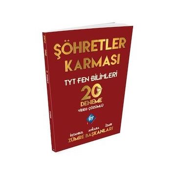KR Akademi TYT Şöhretler Karması Fen Bilimleri 20 Deneme