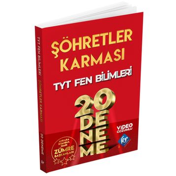 KR Akademi TYT Şöhretler Karması Fen Bilimleri 20 Deneme