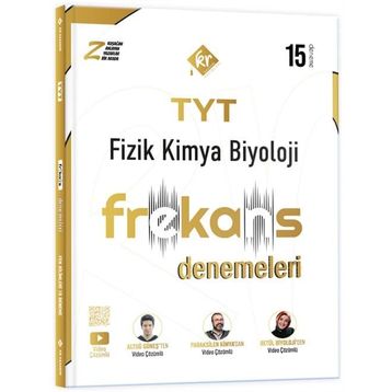 KR Akademi Yayınları 2026 TYT Fizik Kimya Biyoloji FKB 15'li Frekans Denemeleri