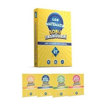 KR Akademi Yayınları 8. Sınıf Lgs Matematik Soru Fasikülleri Dört Çeyreklik Soru Bankası