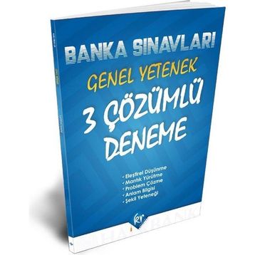 Kr Akademi Yayınları - Banka Sınavları Banko Hizmetleri Asistanı 3 Deneme