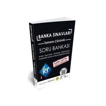 KR Akademi Yayınları Banka Sınavları Tamamı Çözümlü Soru Bankası