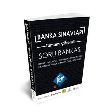 KR Akademi Yayınları Banka Sınavları Tamamı Çözümlü Soru Bankası