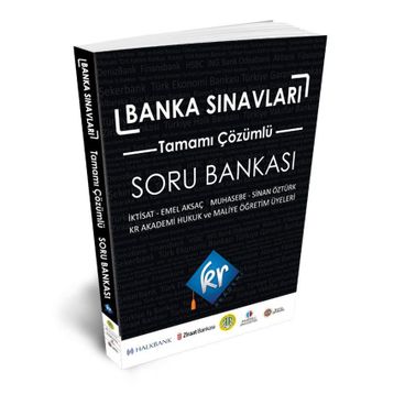 KR Akademi Yayınları Banka Sınavları Tamamı Çözümlü Soru Bankası