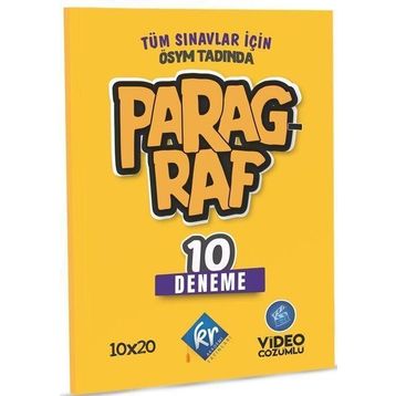Kr Akademi Yayınları Tüm Sınavlar Paragraf 10 Deneme Video Çözümlü