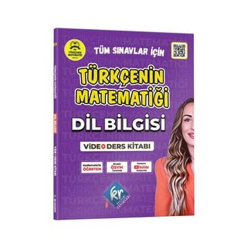 KR Akademi Yayınları - TYT AYT KPSS Dil Bilgisi Türkçenin Matematiği Video Ders Kitabı