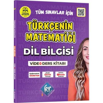 KR Akademi Yayınları - TYT AYT KPSS Dil Bilgisi Türkçenin Matematiği Video Ders Kitabı