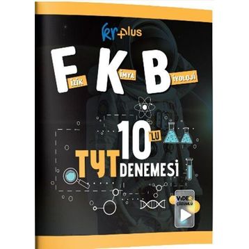 KR Akademi Yayınları - TYT Fizik Kimya Biyoloji FKB 10'lu Deneme