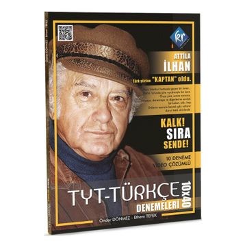 Kr Akademi Yayınları - TYT Türkçe Video Çözümlü 10x40 Denemeleri