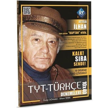 Kr Akademi Yayınları - TYT Türkçe Video Çözümlü 10x40 Denemeleri