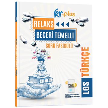 KR Plus LGS Relaks Türkçe Soru Fasikülü KR Akademi