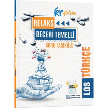 KR Plus LGS Relaks Türkçe Soru Fasikülü KR Akademi