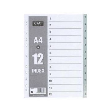 Kraf 1012 5262 1-12 Rakamlı Seperatör