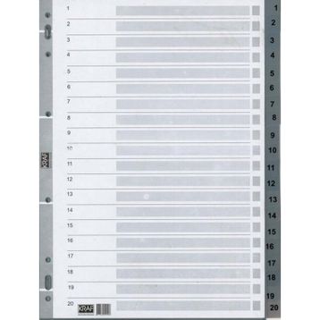 Kraf 1020 1-20 Rakam Separatör