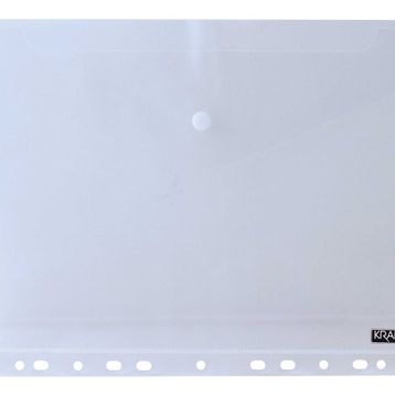Kraf 11 Delikli Şeffaf Çıtçıtlı Dosya