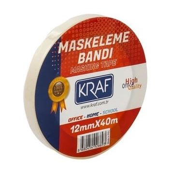 Kraf 12x40 m 4012 gr Maskeleme Bandı