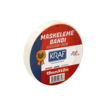 Kraf 19 mm x 40 m Maskeleme Bandı
