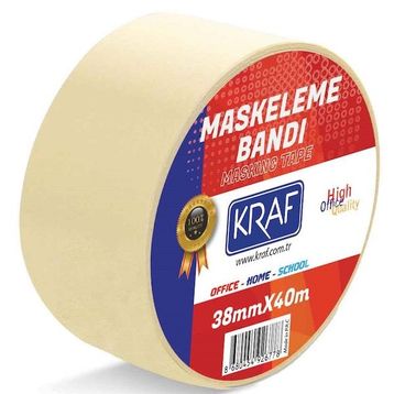 Kraf 38 mm x40 m Maskeleme Bandı