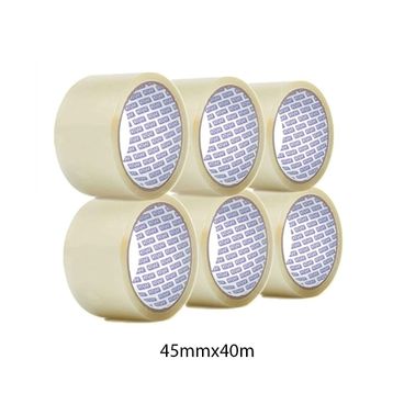 Kraf 45cmx40m Şeffaf Koli Bandı