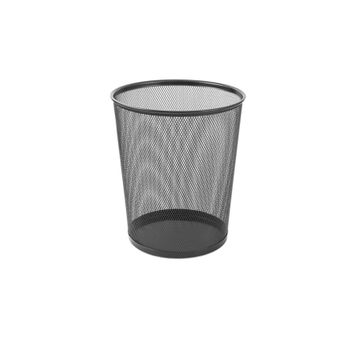 Kraf 540G Siyah Perfore Çöp Kovası