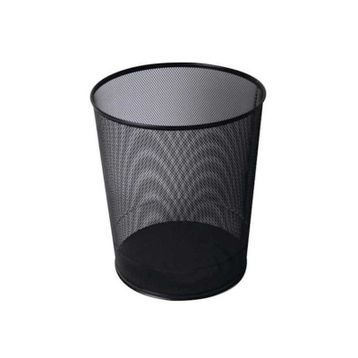 Kraf 540G Siyah Perfore Çöp Kovası