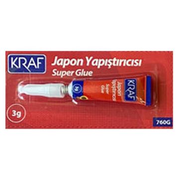 Kraf 760G 3 gr Japon Yapıştırıcı