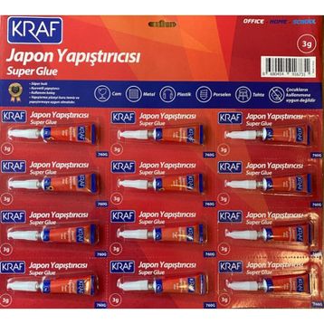 Kraf 760G 3 gr Japon Yapıştırıcı