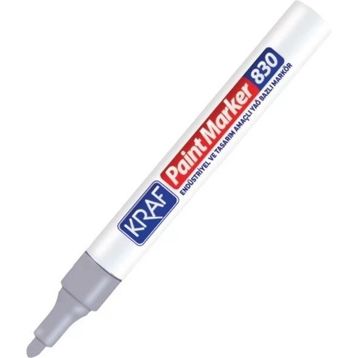 Kraf 830 Gümüş Paint Markör