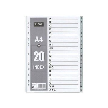 Kraf A4 A-Z Alfabetik Ayraç