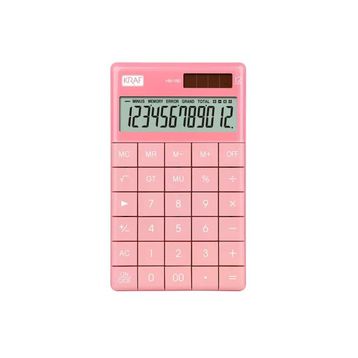 Kraf HM-180 PK Pembe 12 Hane Masaüstü Hesap Makinesi