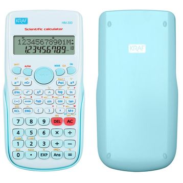Kraf HM-300-BL Mavi 240 Fonksiyonlu Bilimsel Hesap Makinesi