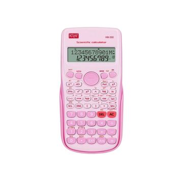 Kraf HM-300-PK Pembe 240 Fonksiyonlu Bilimsel Hesap Makinesi