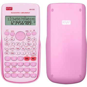 Kraf HM-300-PK Pembe 240 Fonksiyonlu Bilimsel Hesap Makinesi