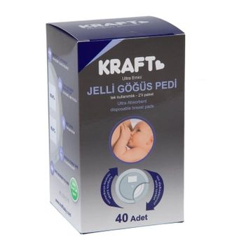 Kraft Anti-Bakteriyel Jelli 40'lı Göğüs Pedi