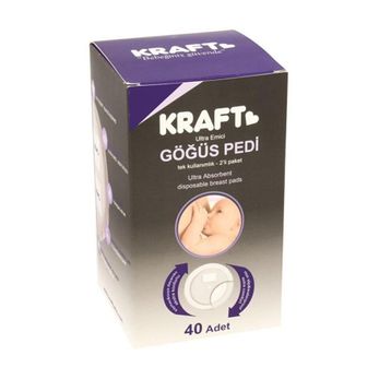 Kraft Anti-Bakteriyel Jelli 40'lı Göğüs Pedi
