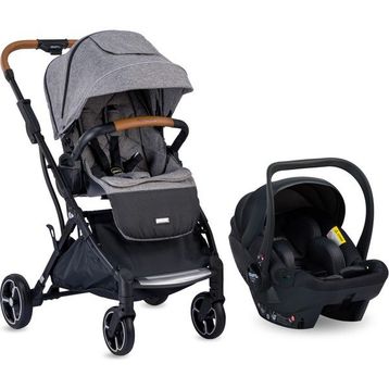 Kraft Juno I-Size Travel Sistem Açık Gri Bebek Arabası