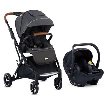 Kraft Juno I-Size Travel Sistem Koyu Gri Bebek Arabası