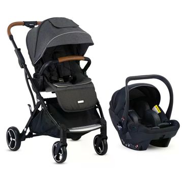 Kraft Juno I-Size Travel Sistem Koyu Gri Bebek Arabası