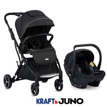 Kraft Juno I-Size Travel Sistem Siyah Bebek Arabası