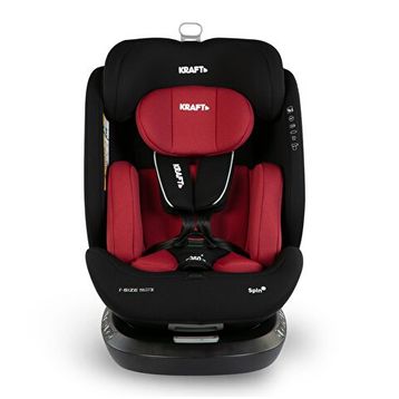 Kraft Spin I-Size Kırımızı Bebek Oto Koltuğu