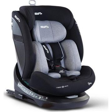 Kraft Spin I-Size Siyah Bebek Oto Koltuğu