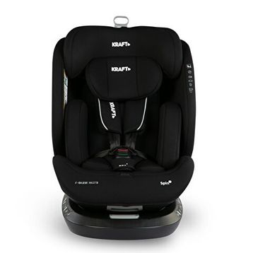 Kraft Spin I-Size Siyah Bebek Oto Koltuğu