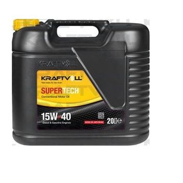 Kraftvoll Supertech 15w40 Mıneral E2 Cb/sc 20 lt Dızel Benzın Motor Yağı